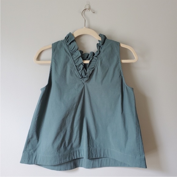 SEA NEW YORK | Coco Ruffle Sleeveless Top | S - Picture 7 of 11